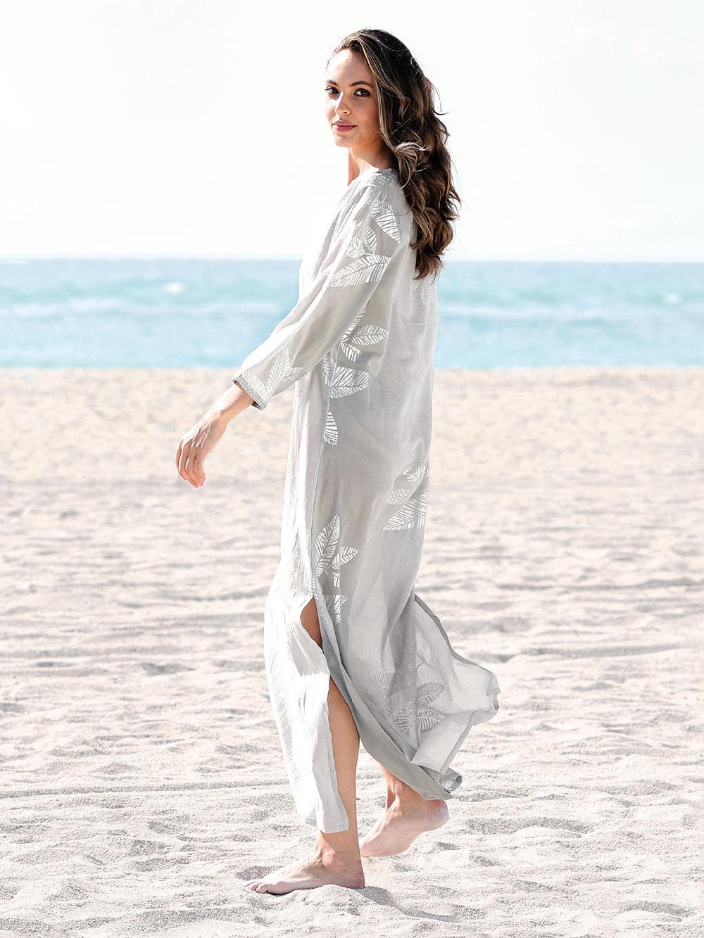 Debbie Katz Lexi Maxi Tunic Taupe