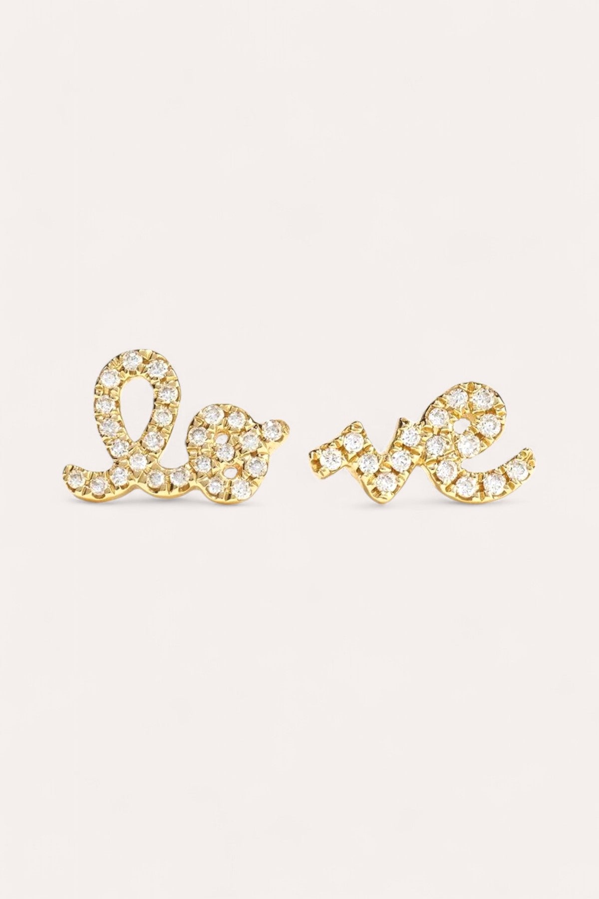 debbie katz LO+VE Studs (Gold)