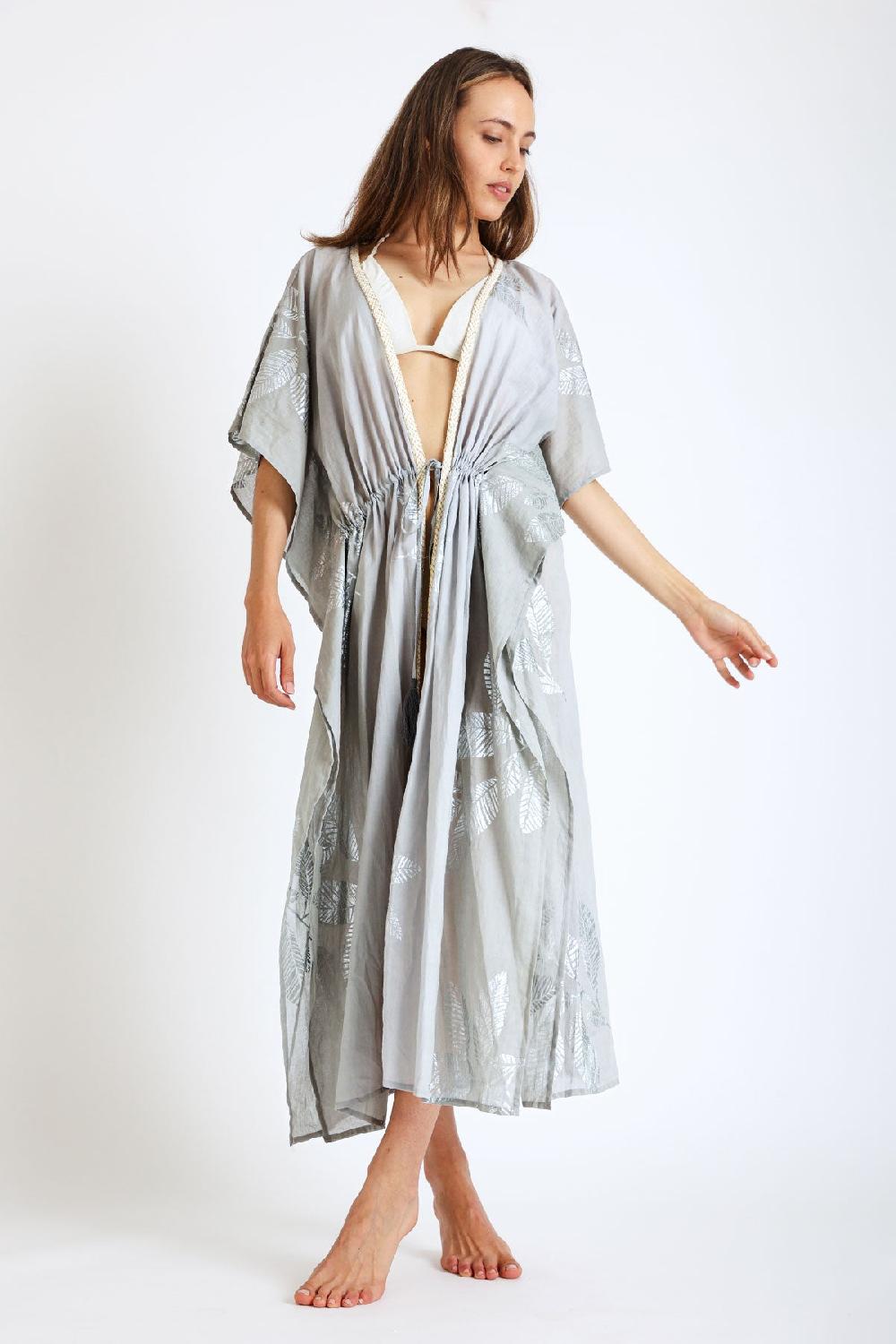 Debbie Katz Loona Maxi Kimono Taupe