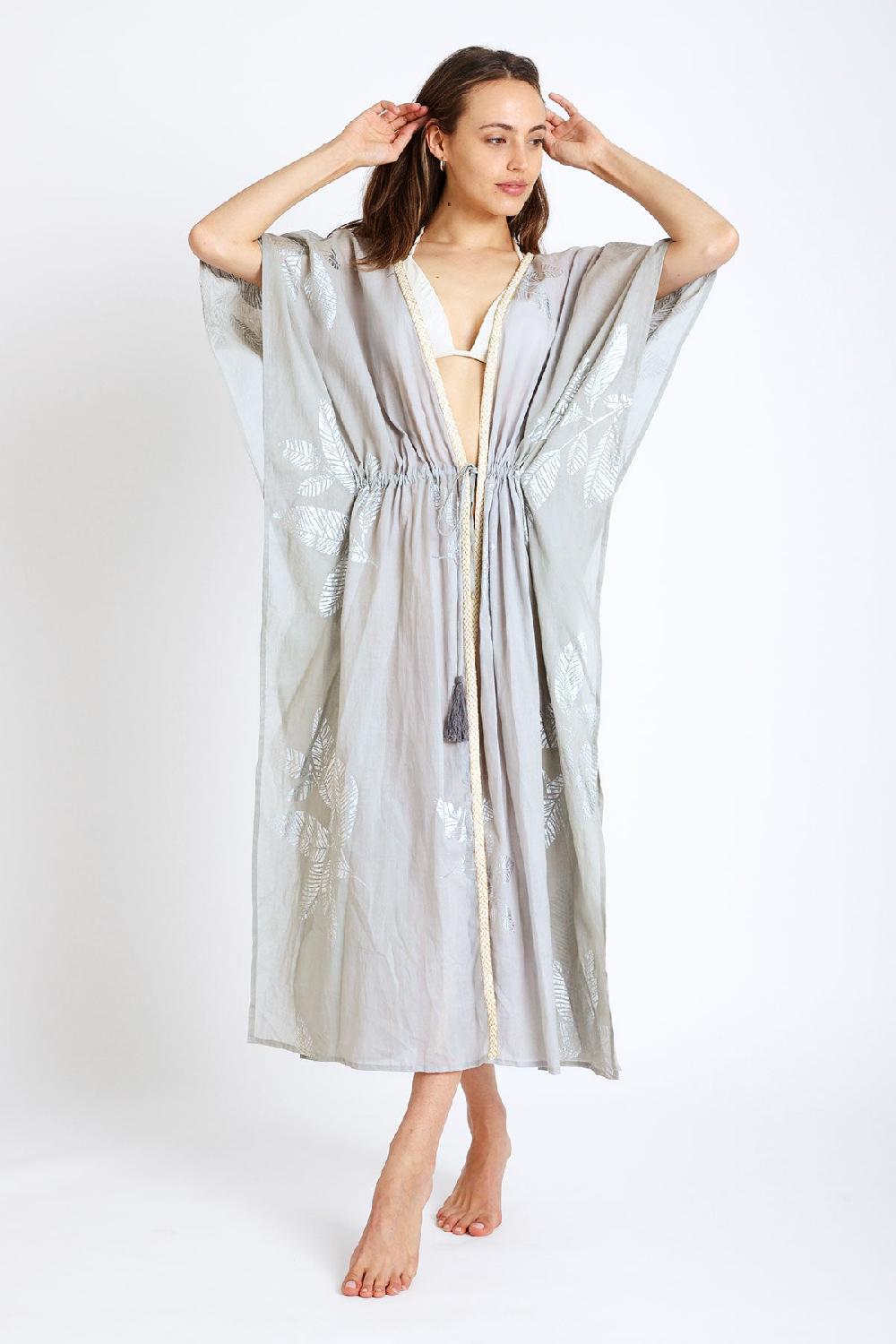 debbie katz Loona Maxi Kimono Taupe