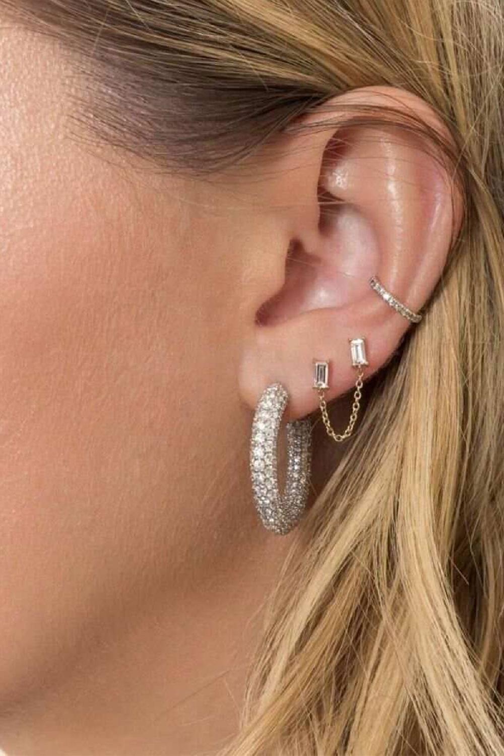 Debbie Katz Lourde Earring (Silver)
