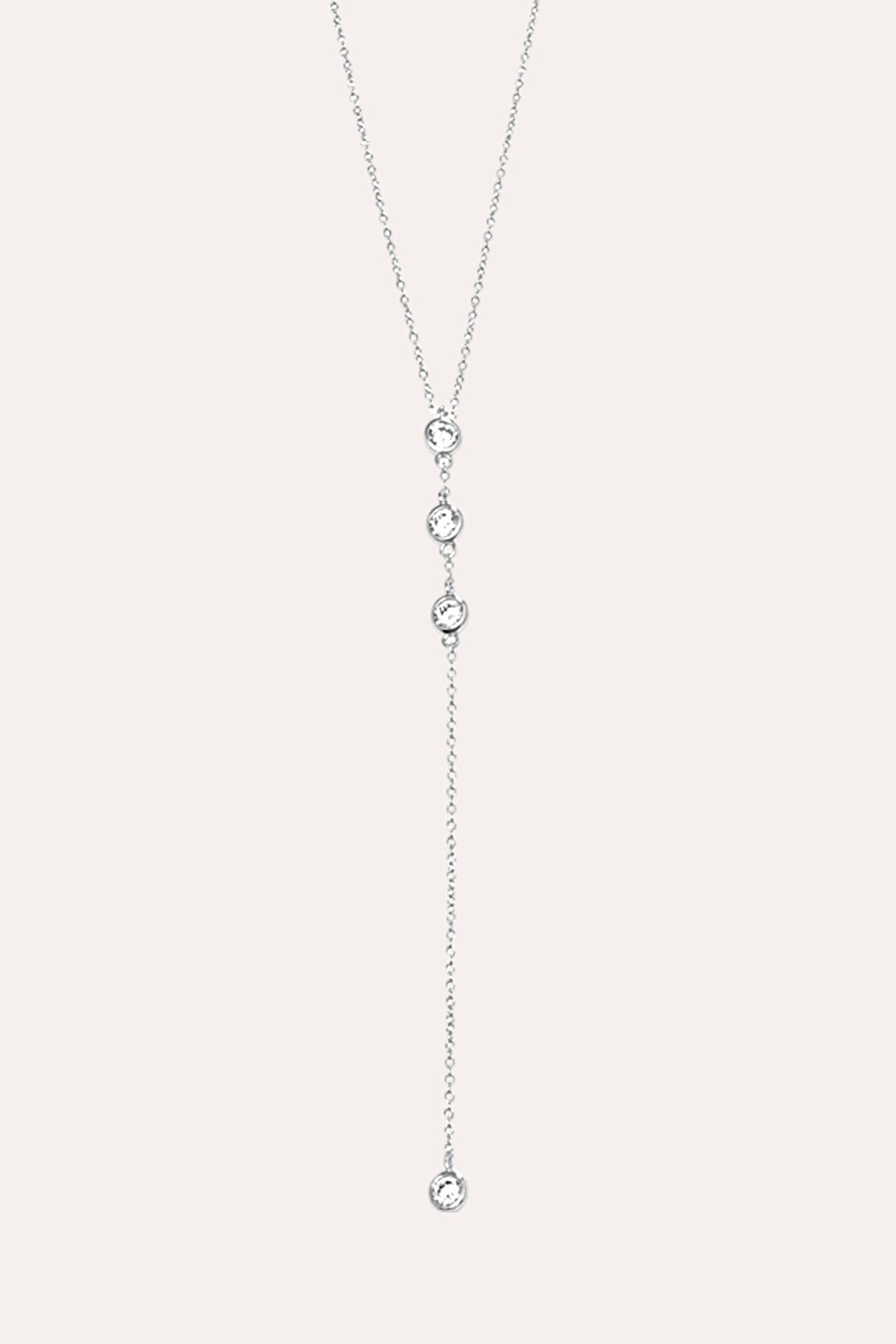 debbie katz Mica Necklace (Silver)