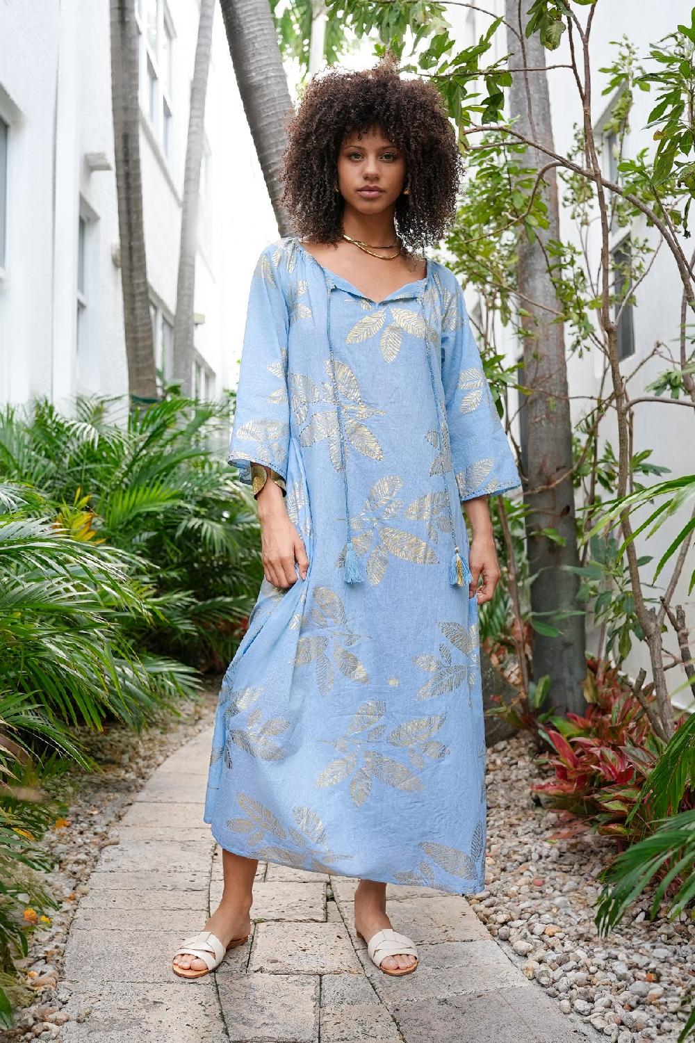 Debbie Katz Michelle Maxi Tunic Denim
