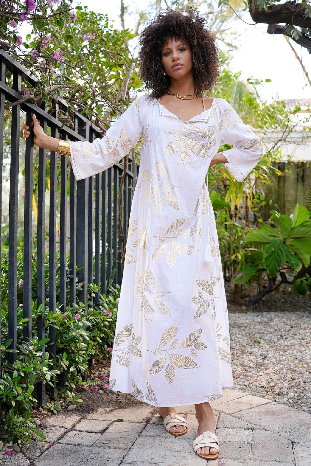 Debbie Katz Michelle Maxi Tunic White
