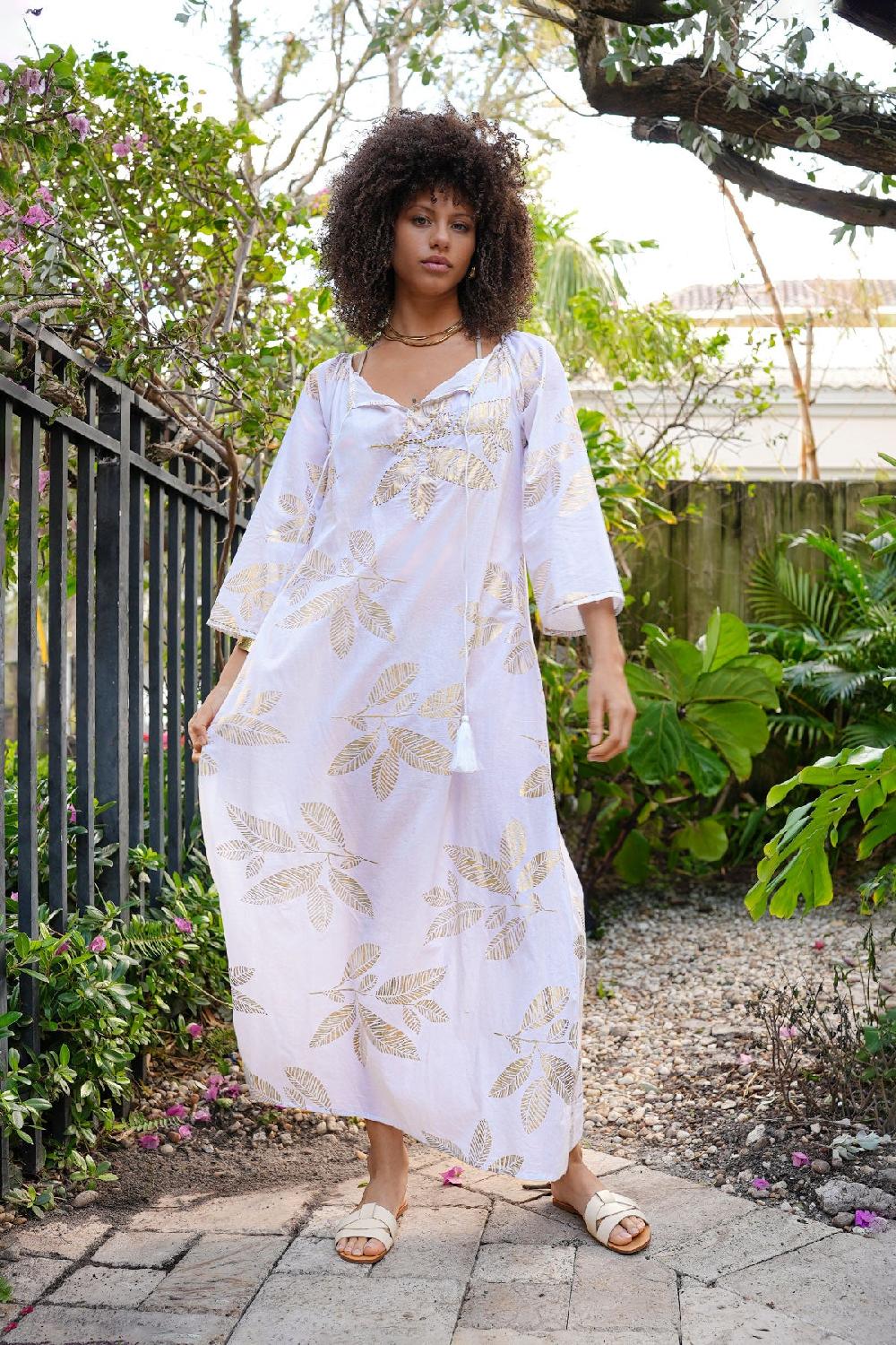 Debbie Katz Michelle Maxi Tunic White