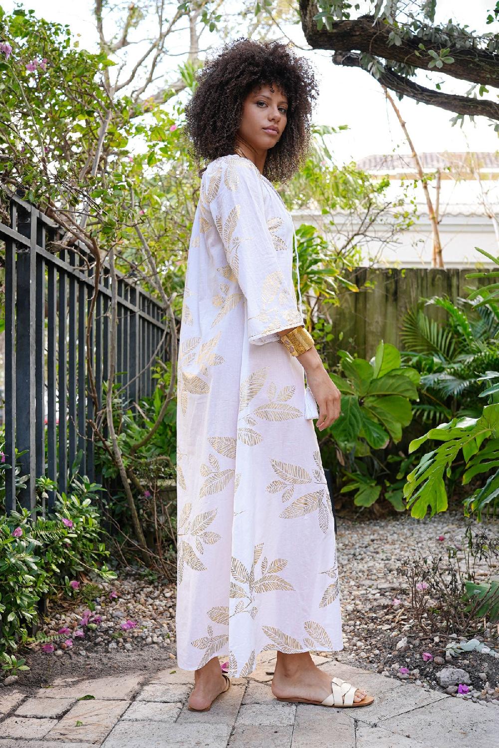 Debbie Katz Michelle Maxi Tunic White