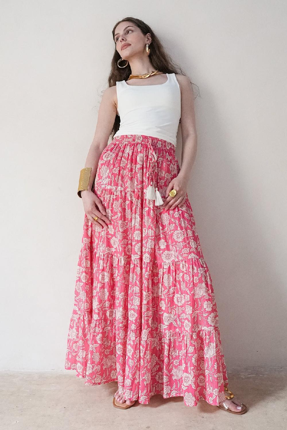 Debbie Katz Nami Skirt Pink