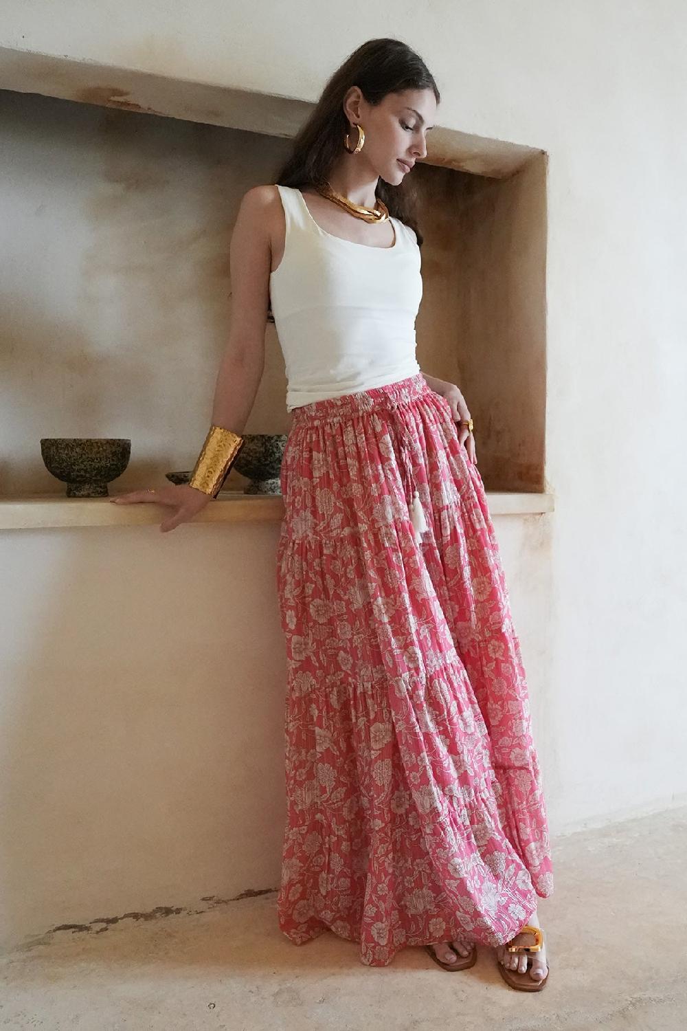 debbie katz Nami Skirt Pink