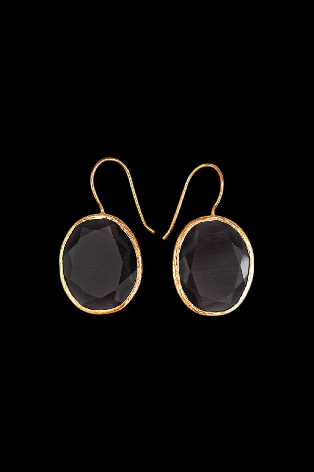 debbie katz Nessa (Cat Eye Stone Black)