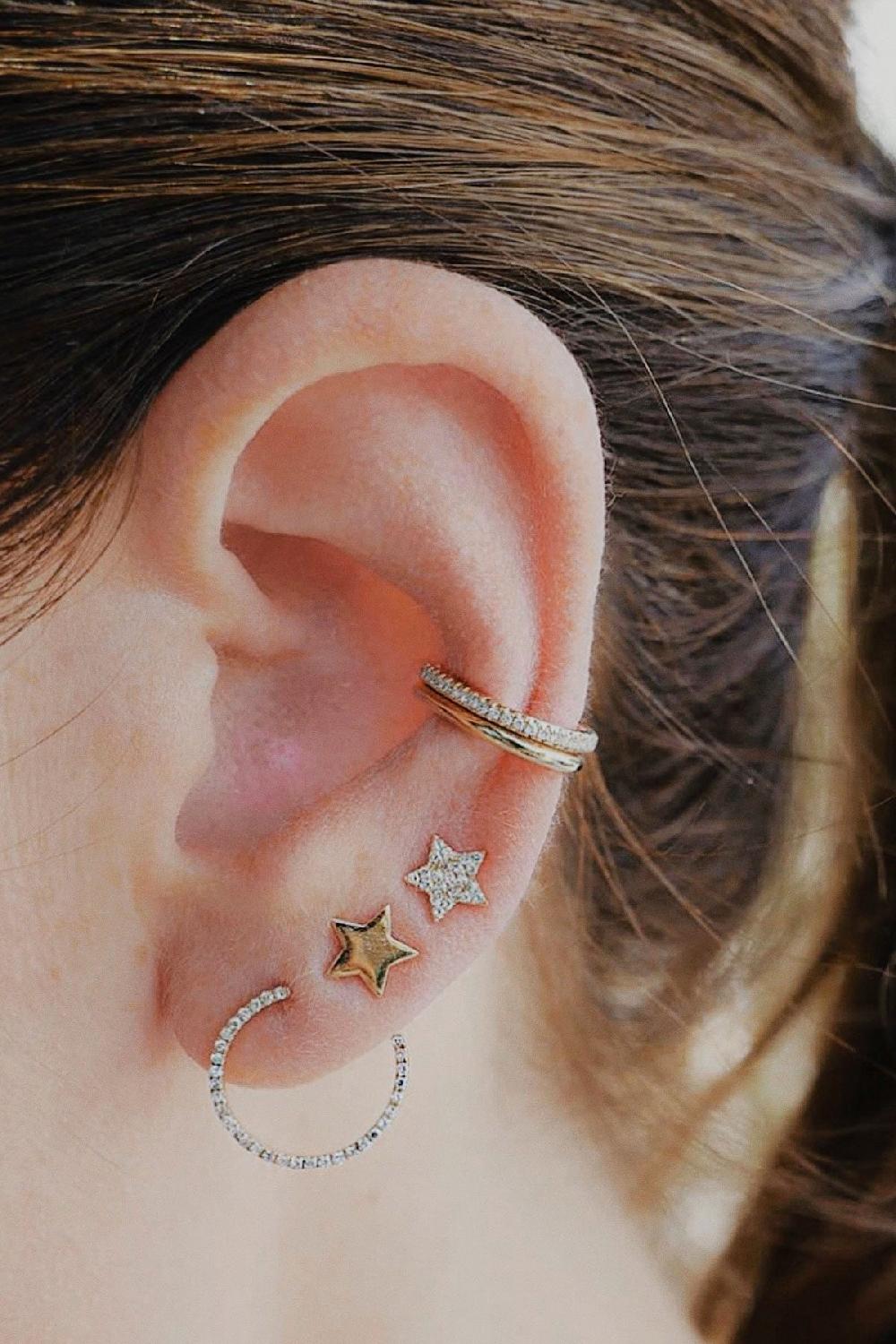 Debbie Katz Night Sky Earring (Gold)