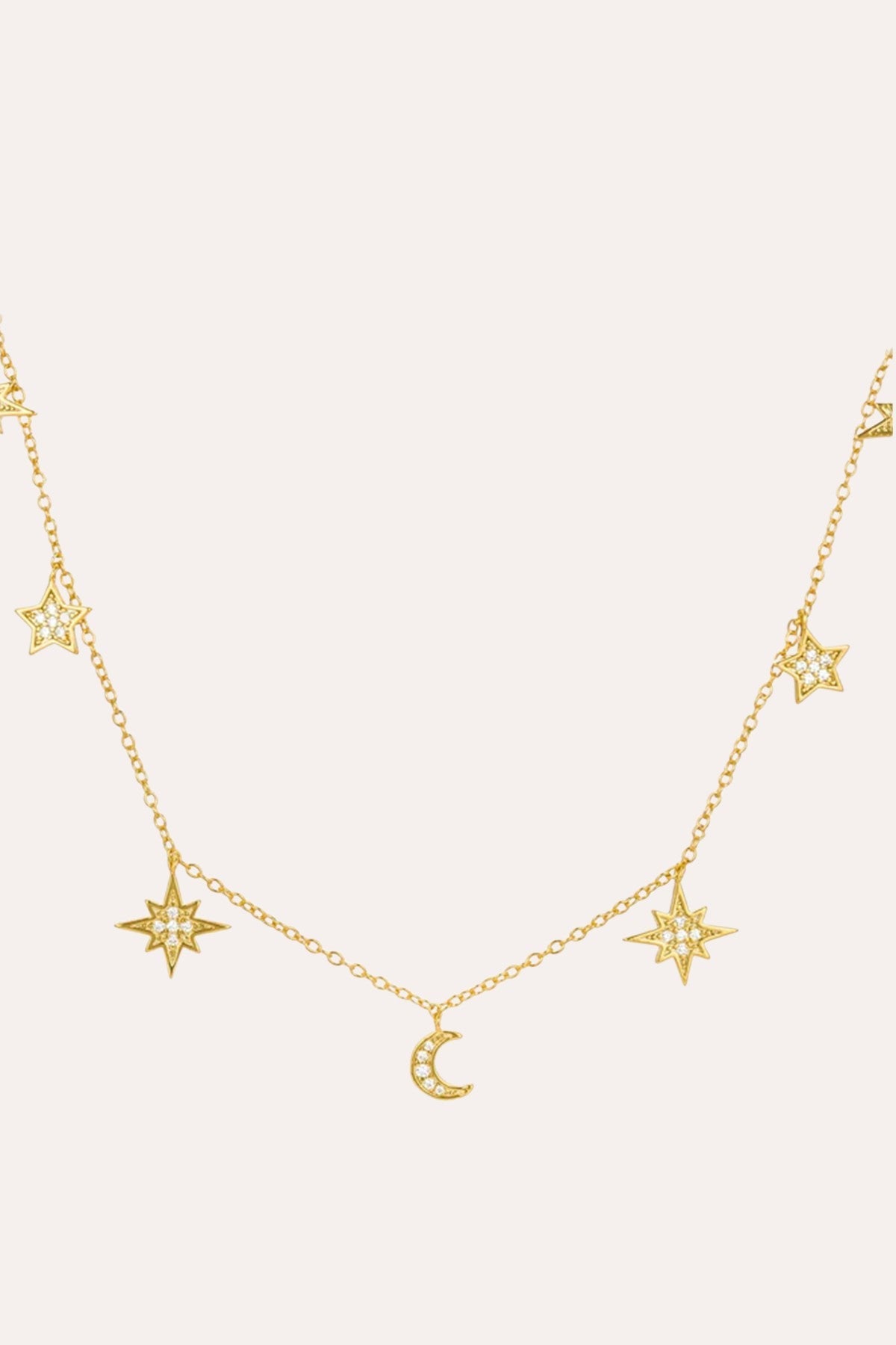 debbie katz Night Sky Necklace (Gold)