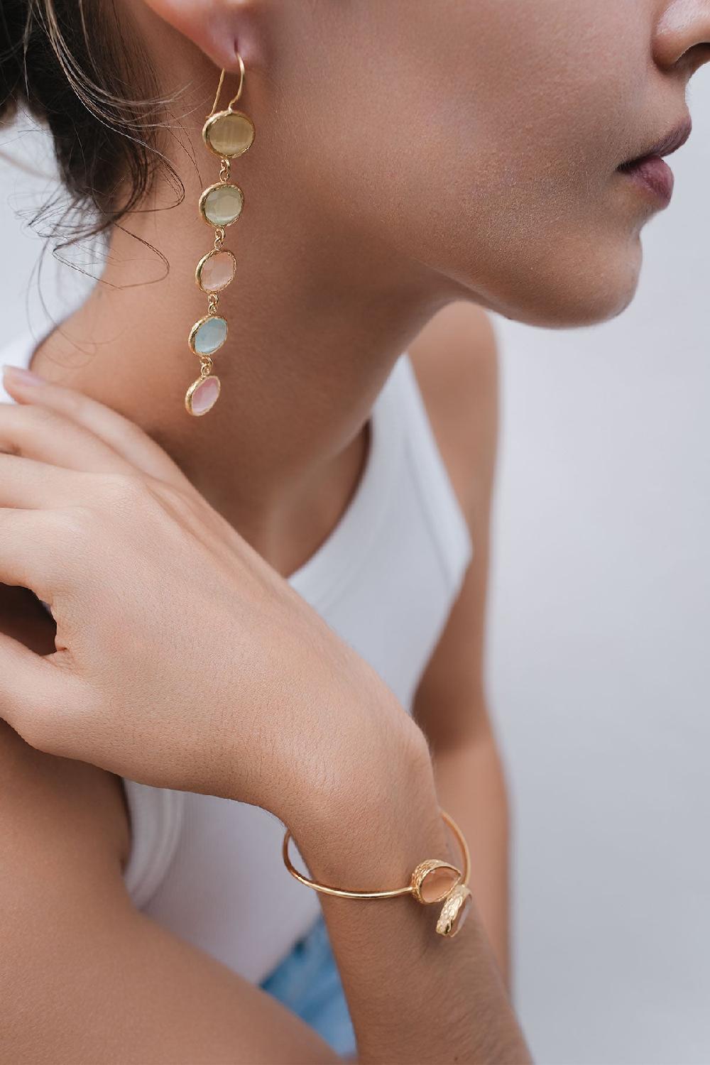 Debbie Katz Nika (Cat Eye Stone Blush)