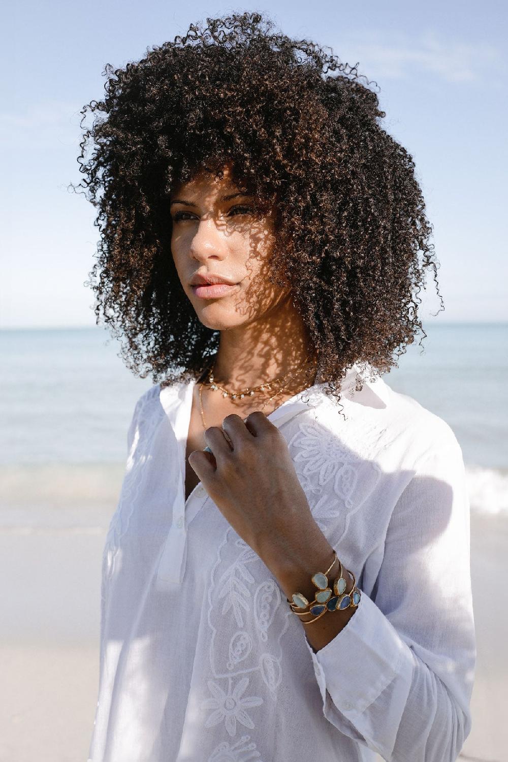 debbie katz Paola Tunic White