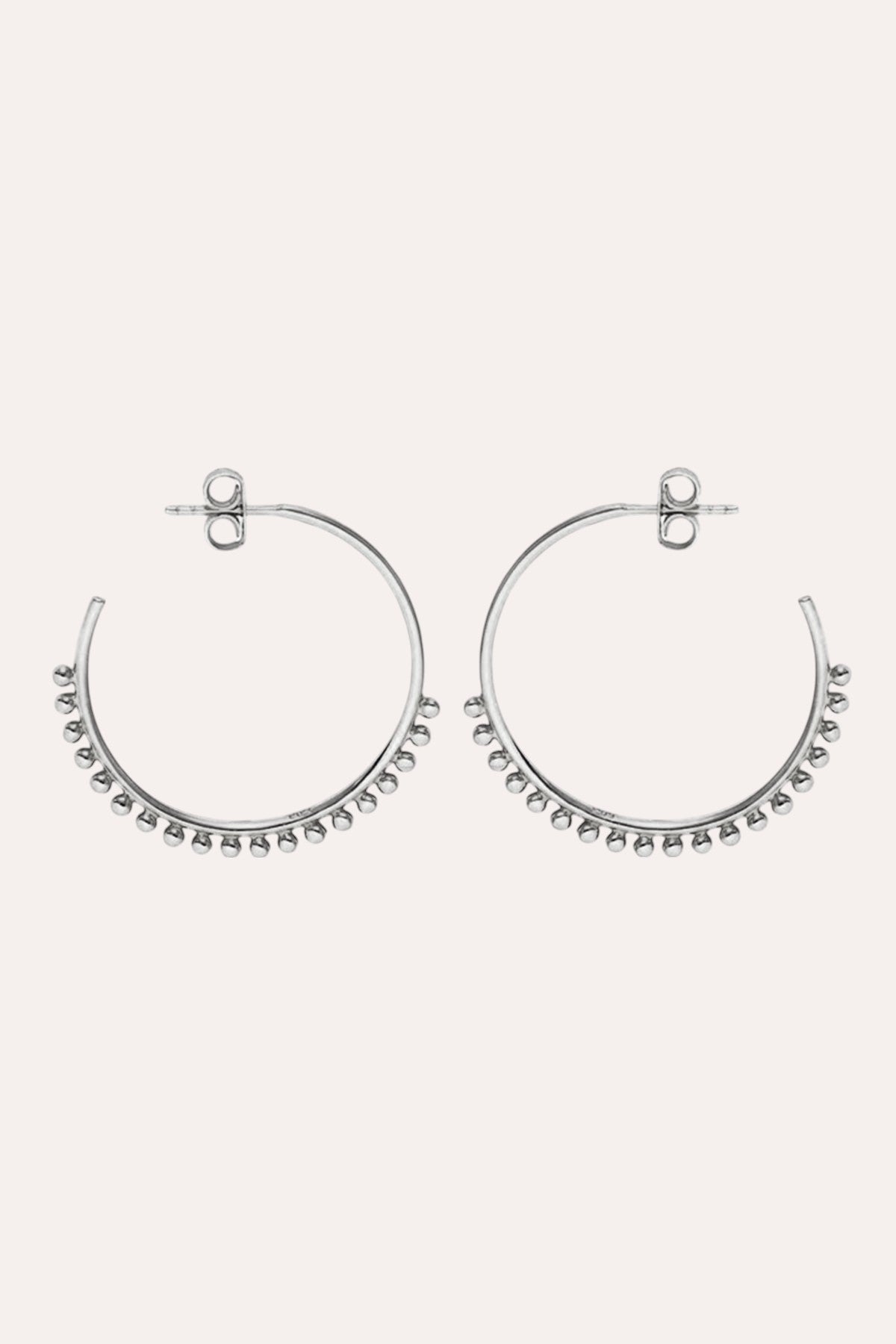 Debbie Katz Pearl Earring (Silver)