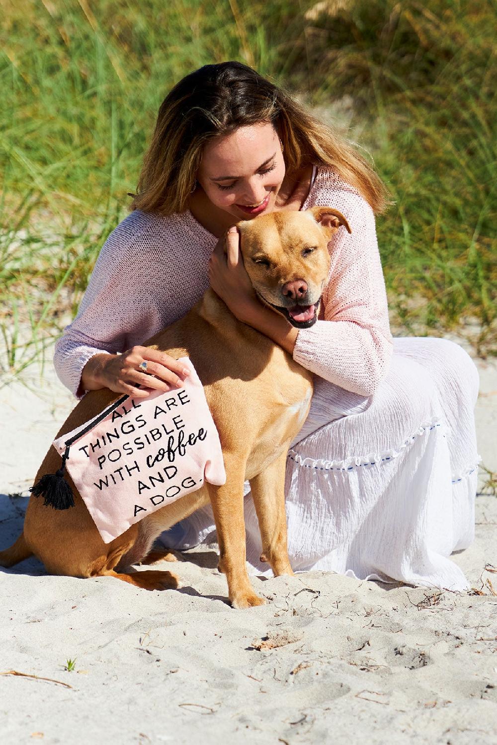 debbie katz Pouch All Things Possible