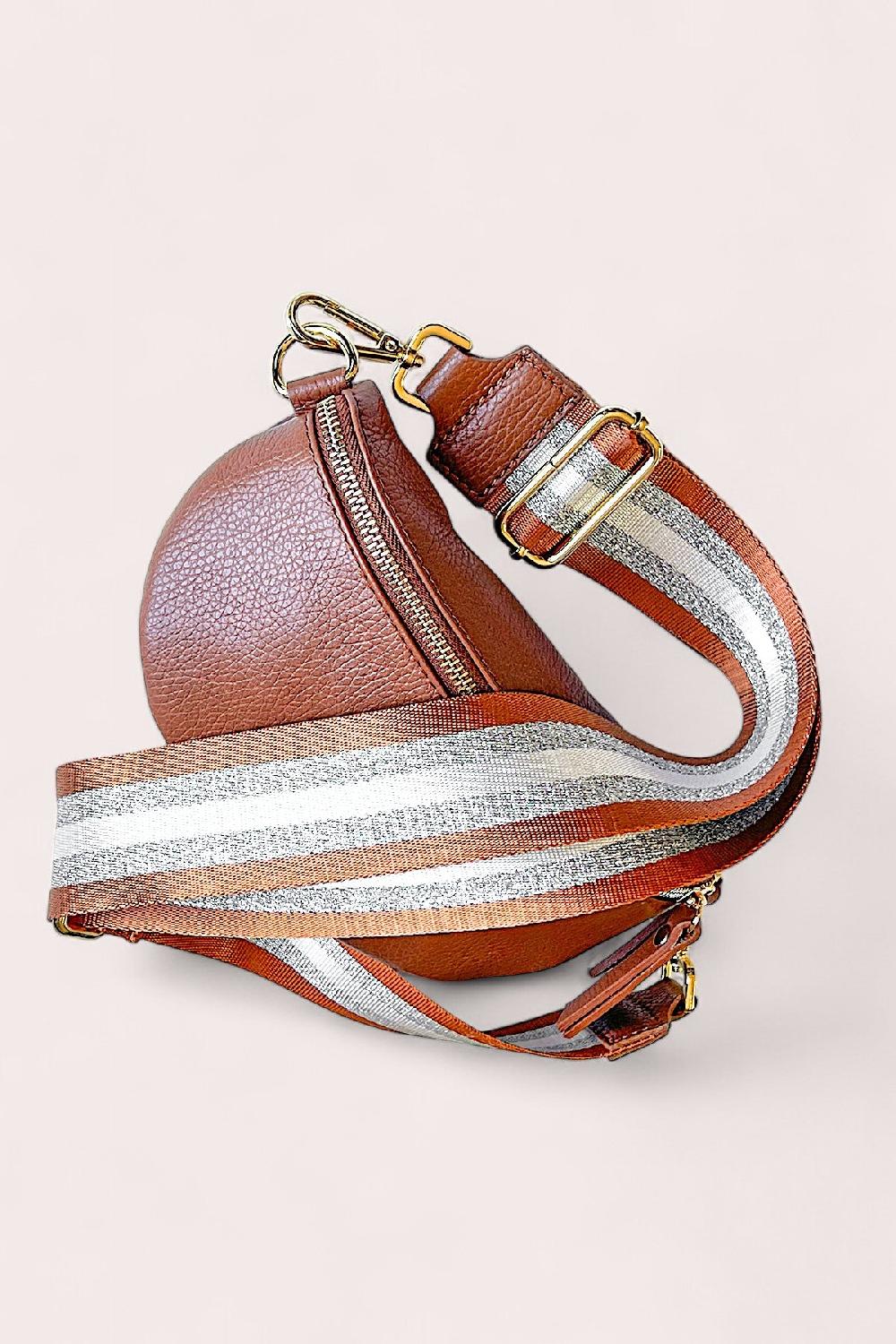 debbie katz Rue Strap Chestnut