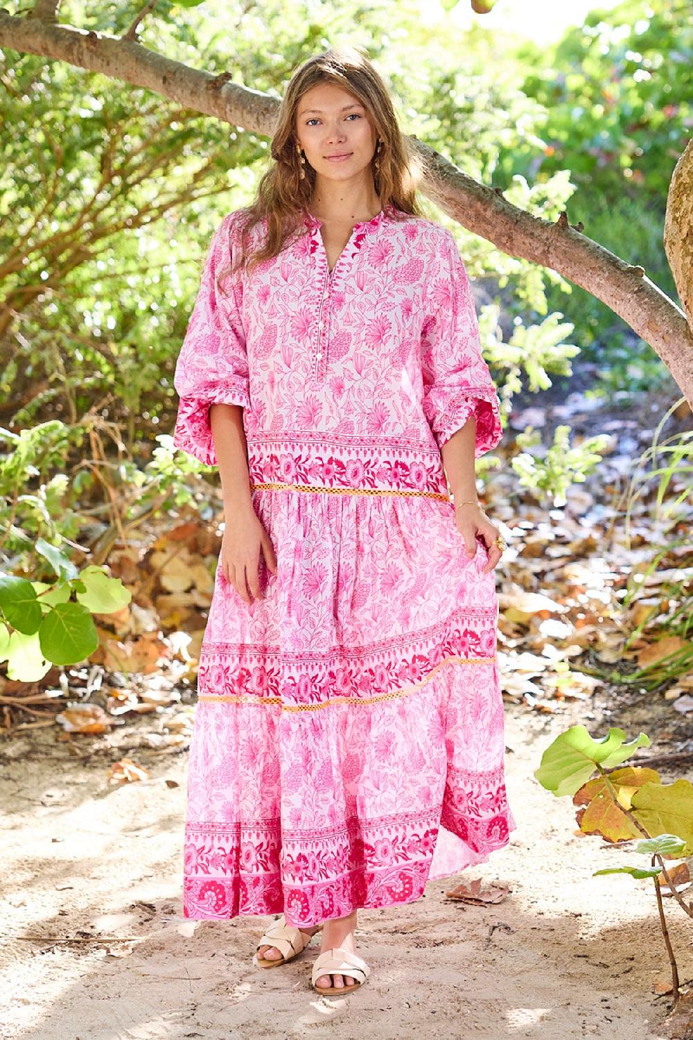 Debbie Katz Rylie Maxi Dress Pink