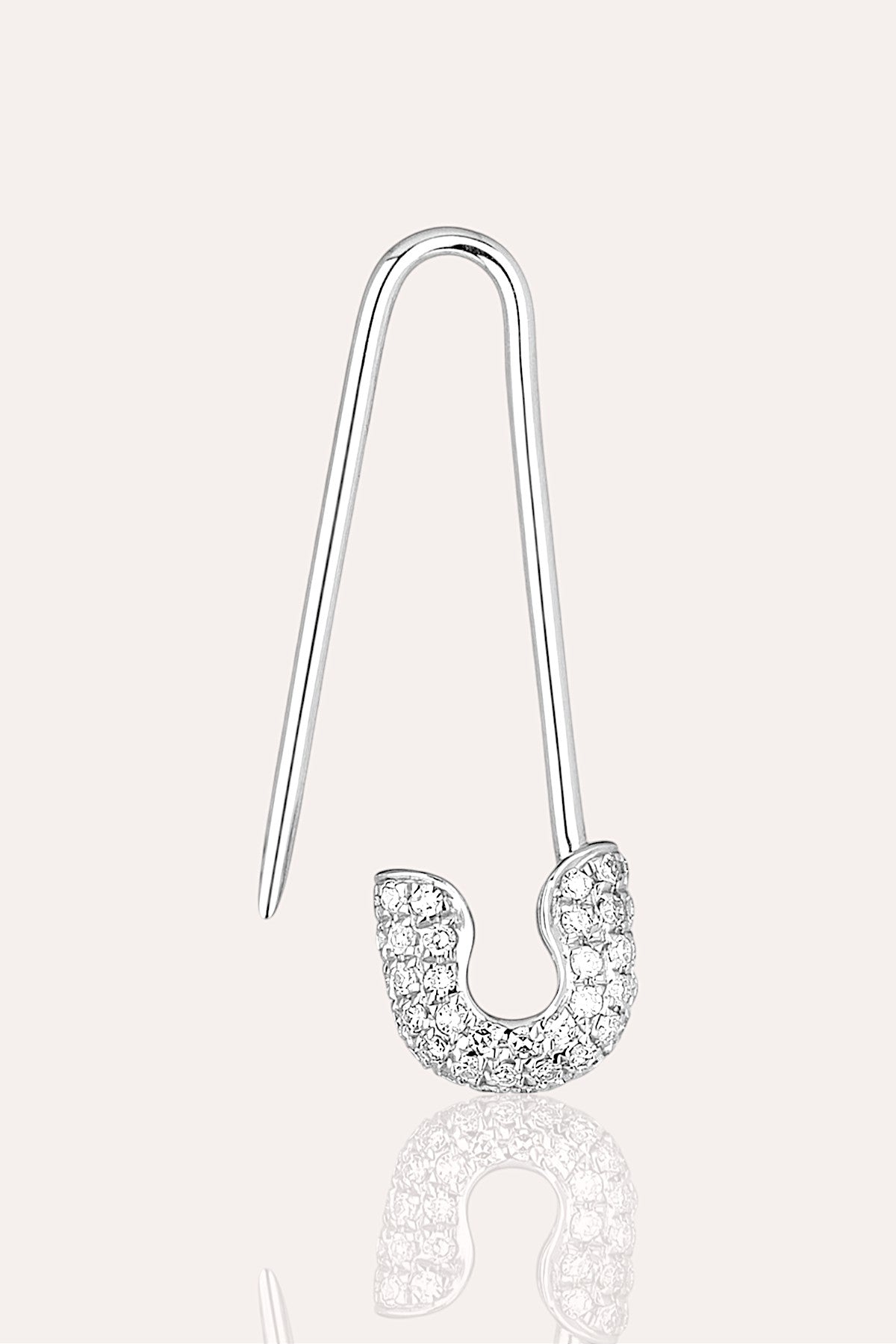 Debbie Katz Safety Pin (Silver)