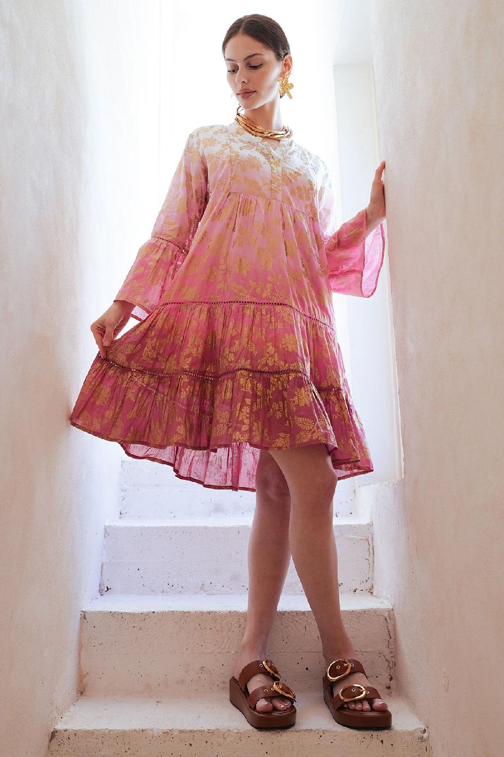 Debbie Katz Saskia Dress Pink