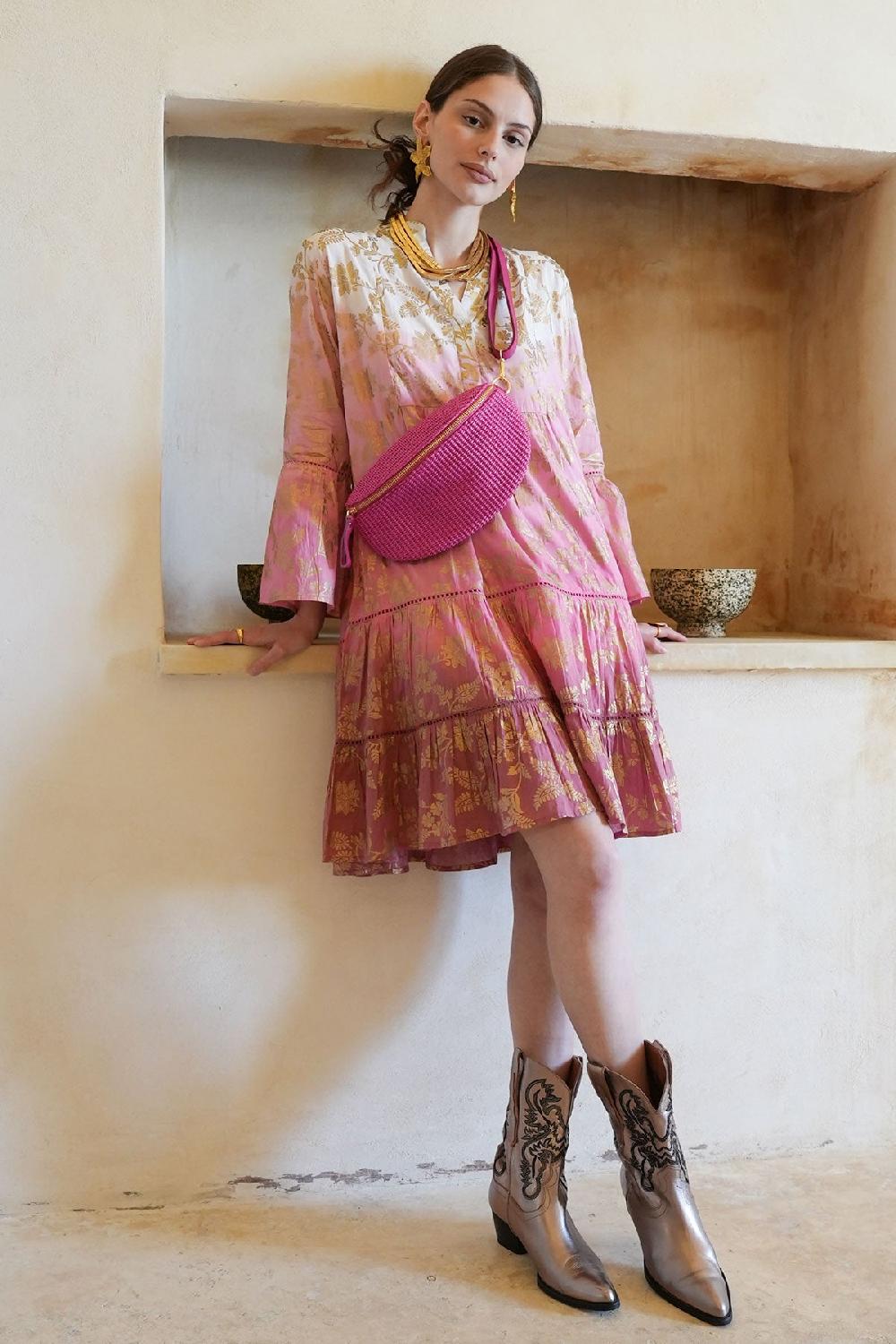 debbie katz Saskia Dress Pink