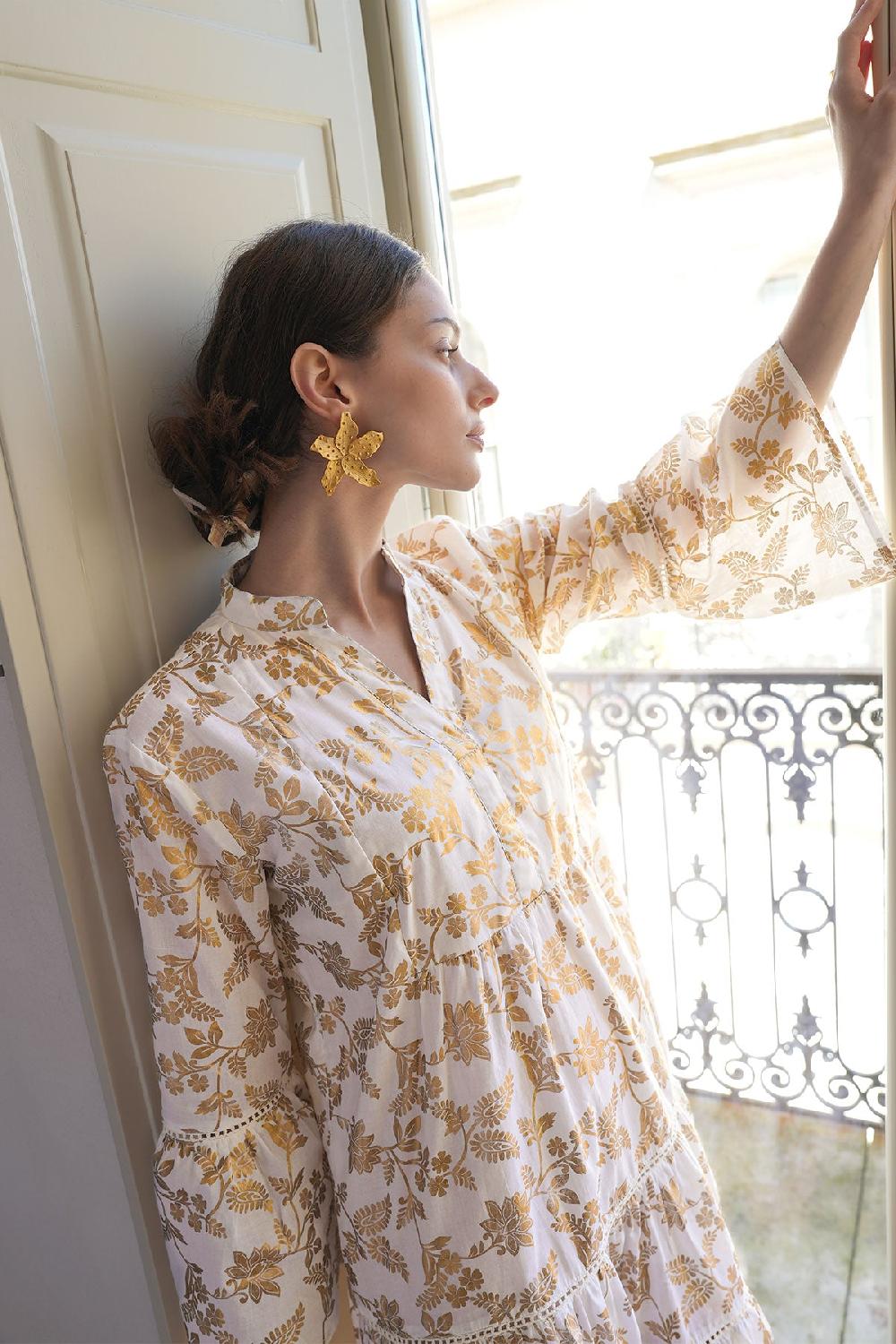 Debbie Katz Saskia Dress White