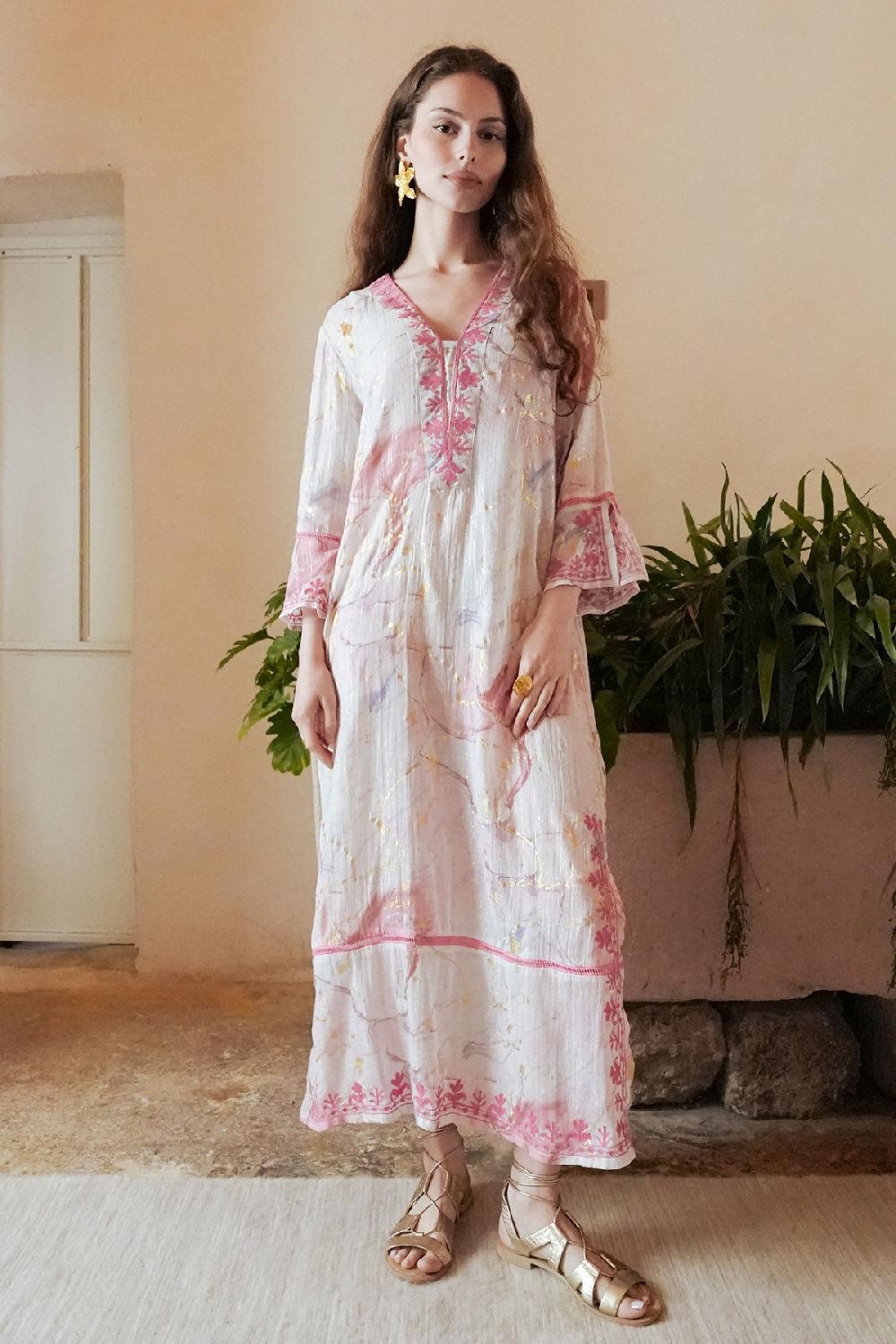 Debbie Katz Selene Maxi Tunic Pink