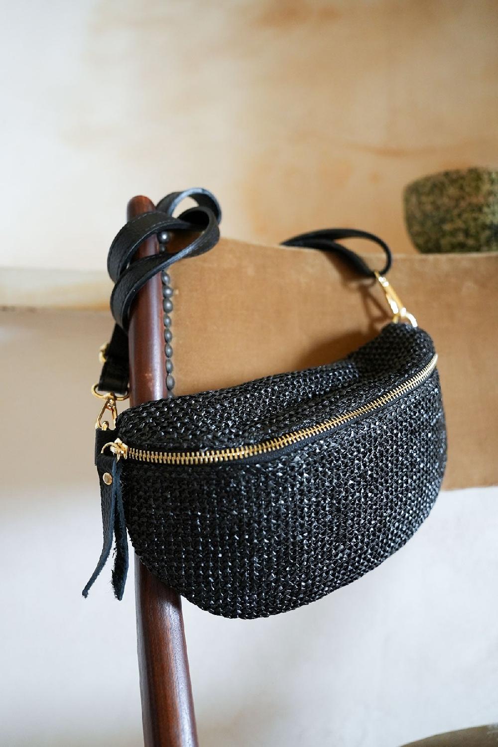 Debbie Katz Shelly Crochet Black