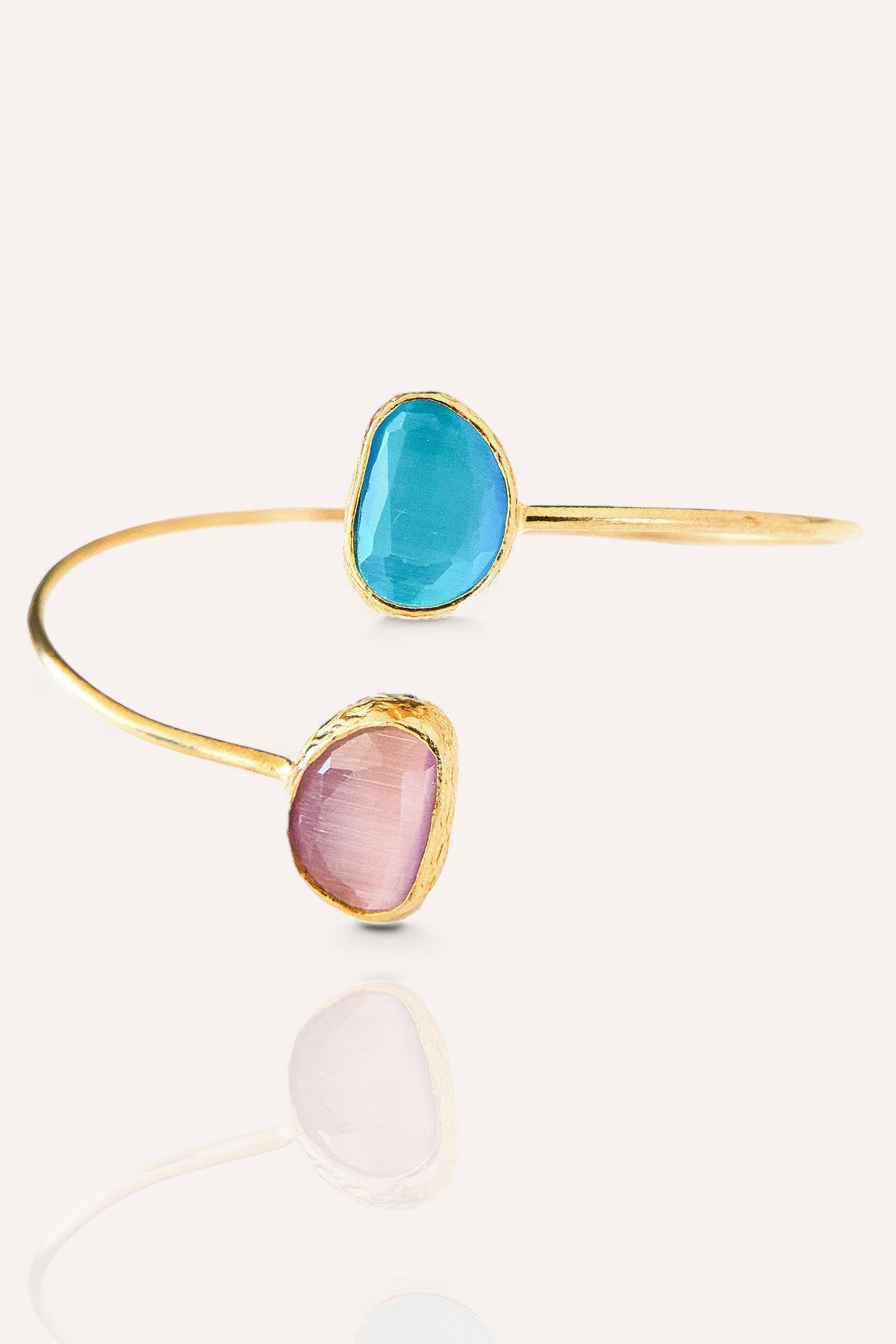 debbie katz Siana (Cat Eye Stone Petrol Blush)