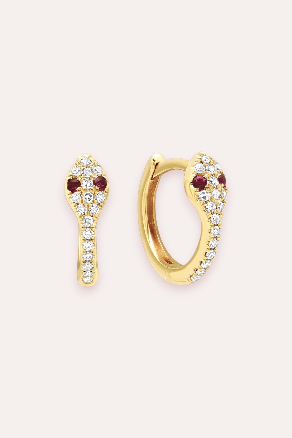 debbie katz Snake Earrings