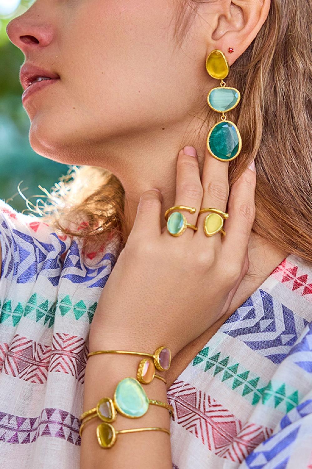 Debbie Katz Sonia (Cat Eye Stone Honey)