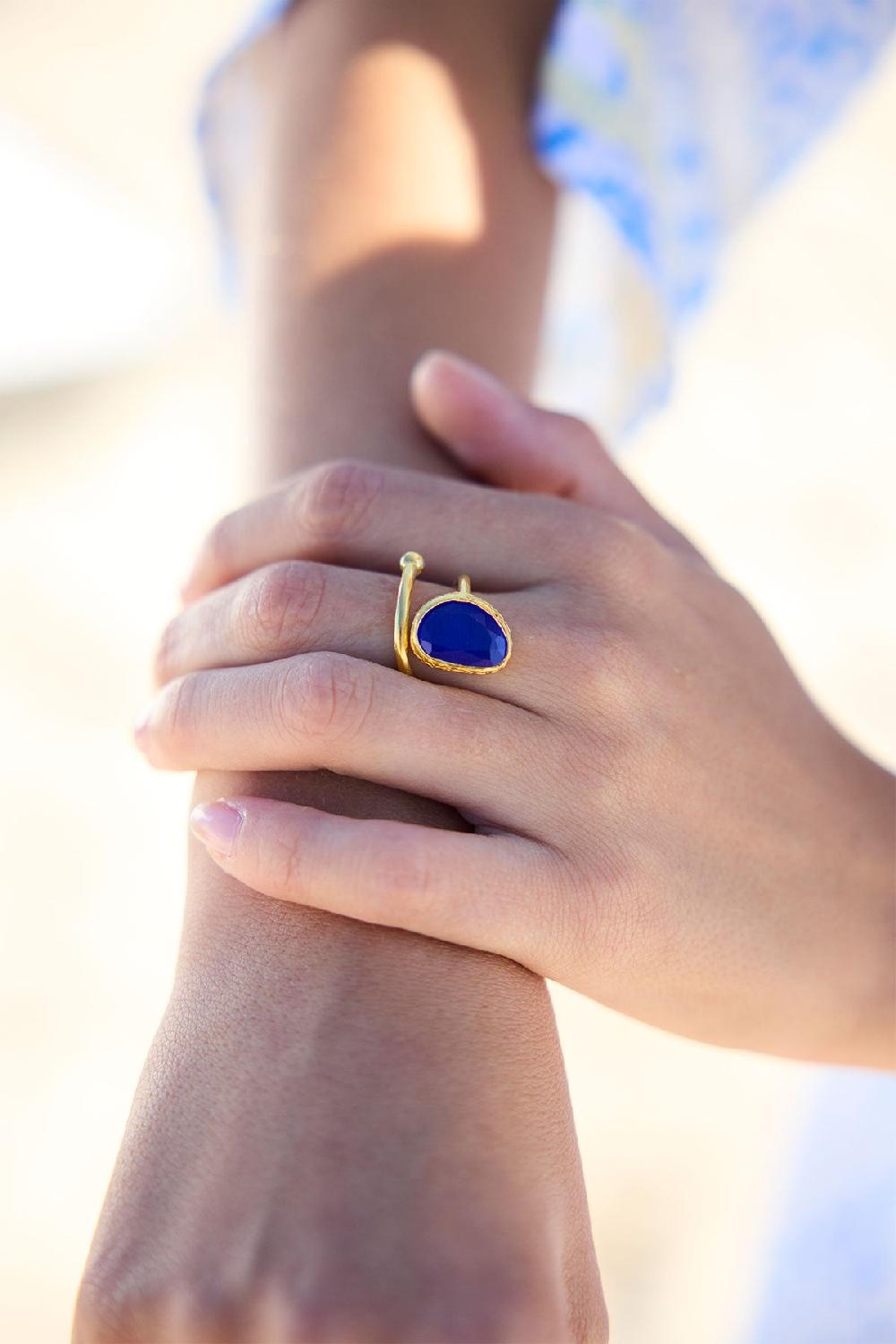 Debbie Katz Sonia (Cat Eye Stone Royal)