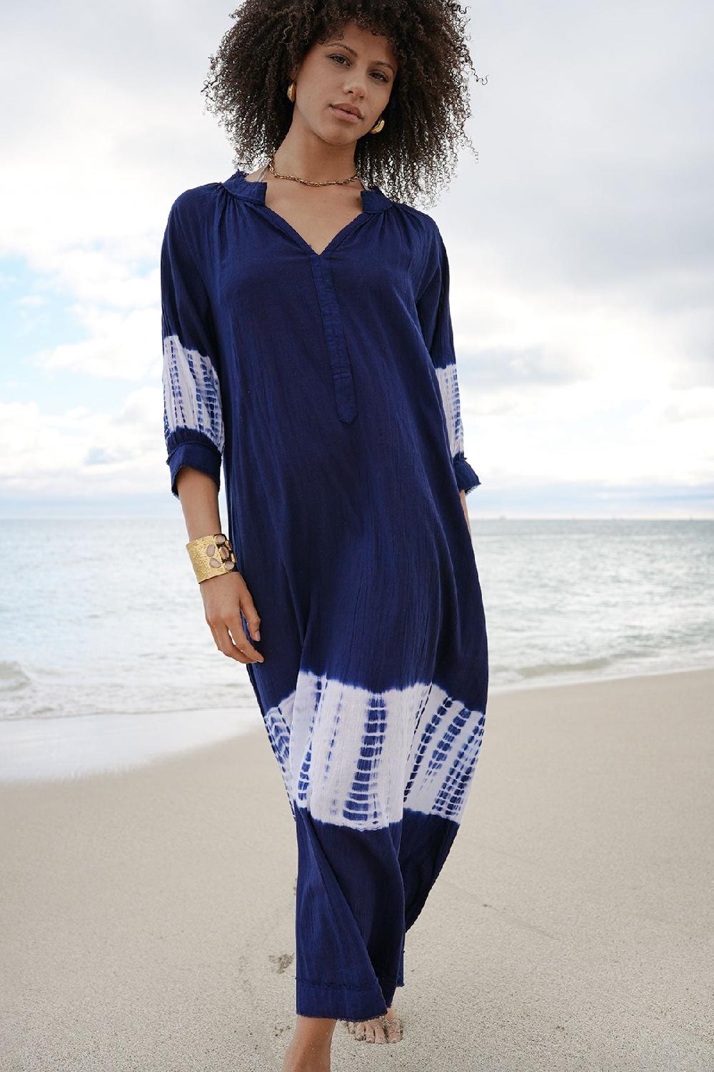 Debbie Katz Suri Maxi Tunic Tie Dye