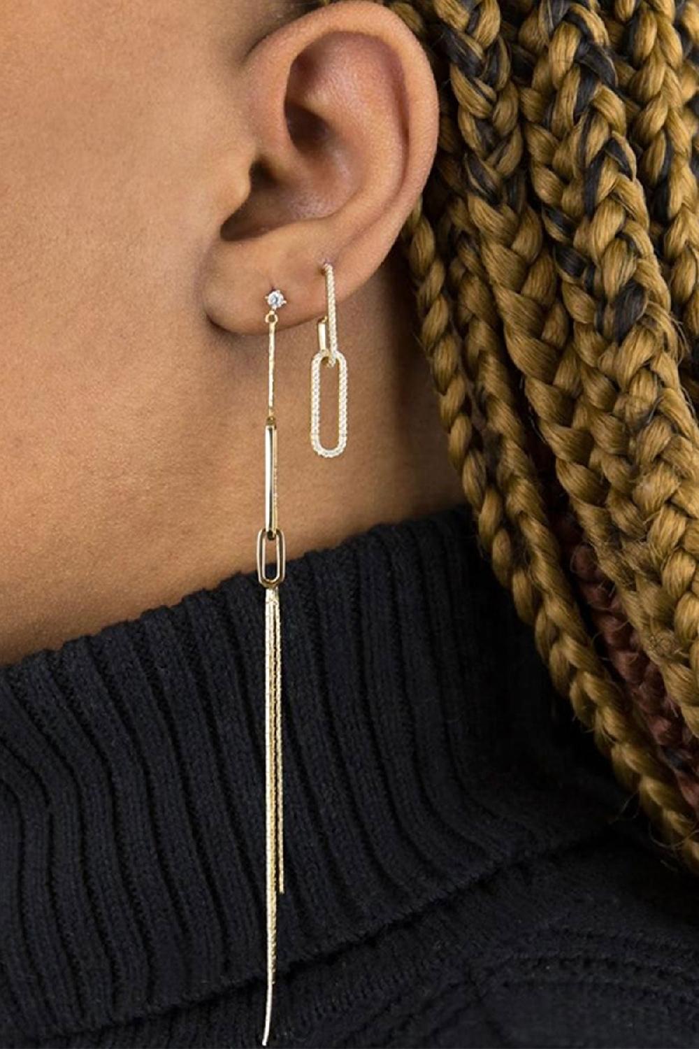 Debbie Katz Syla Earring (Silver)