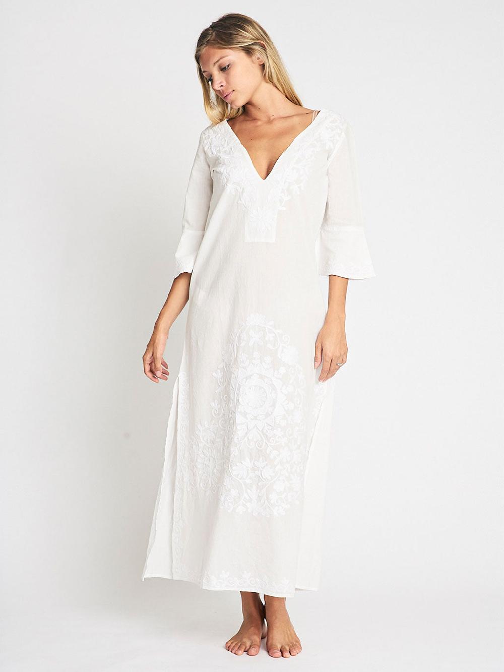 Debbie Katz Taliah Maxi Tunic White