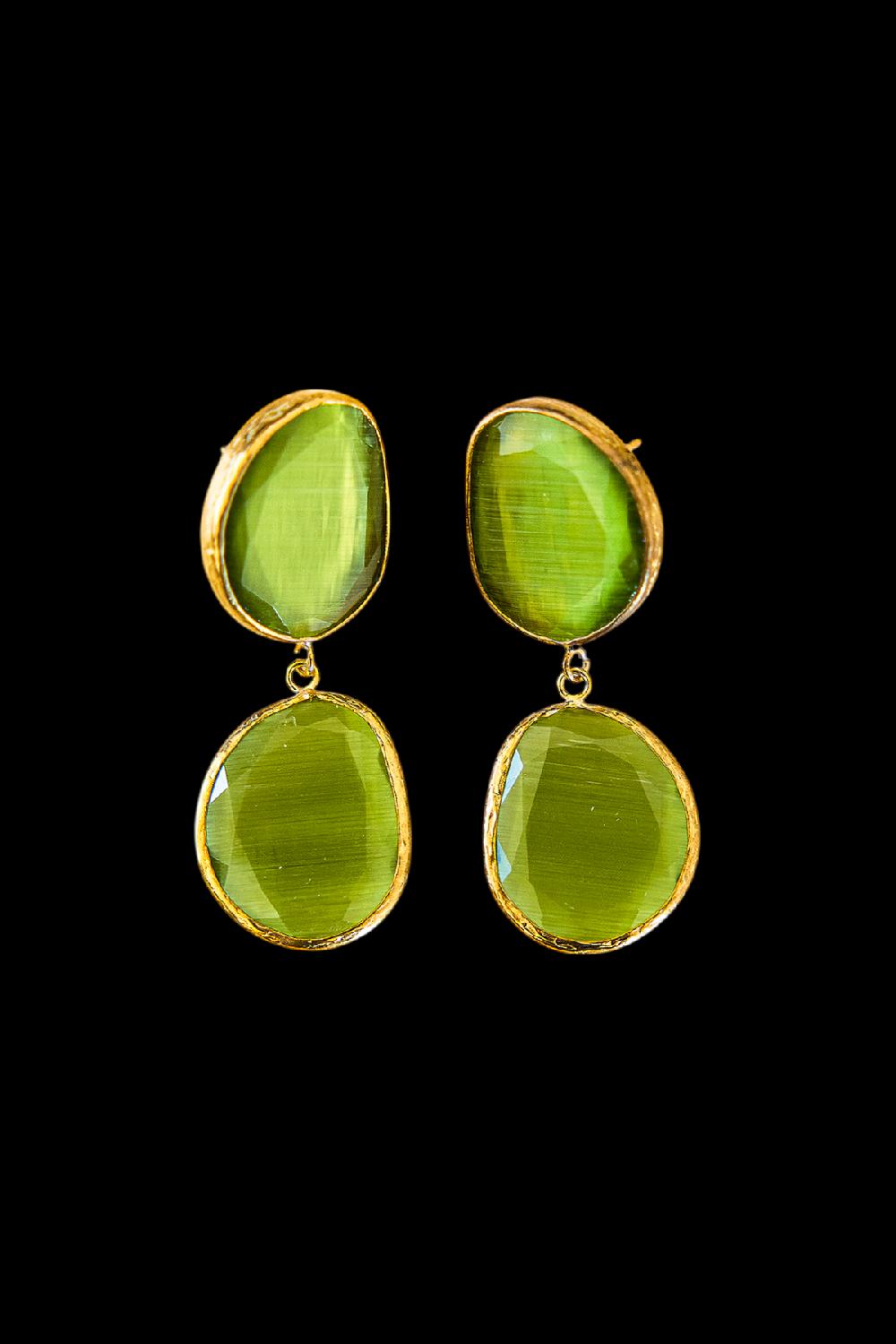 debbie katz Tamar (Cat Eye Stone Moss)