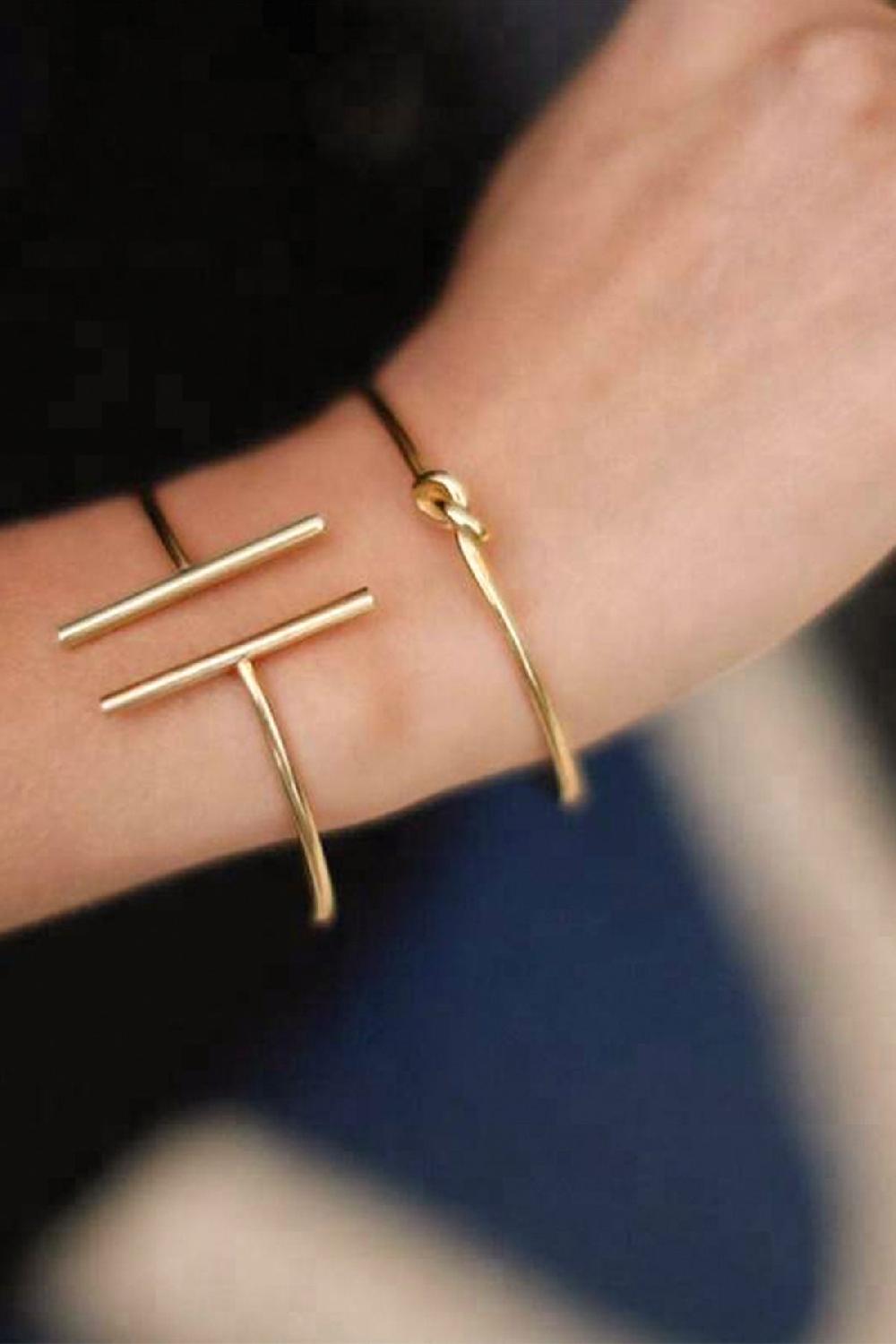 Debbie Katz Twisted Bracelet (Gold)