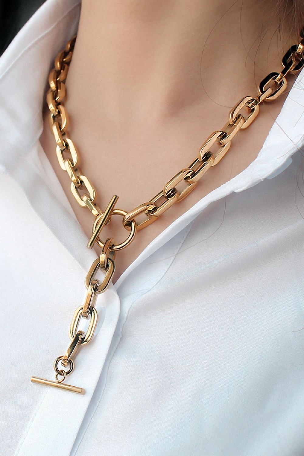 debbie katz Unchained Necklace (Gold)