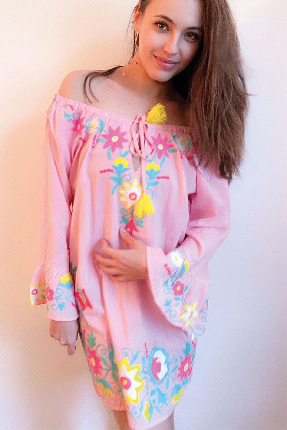 Debbie Katz Violeta Tunic Pink