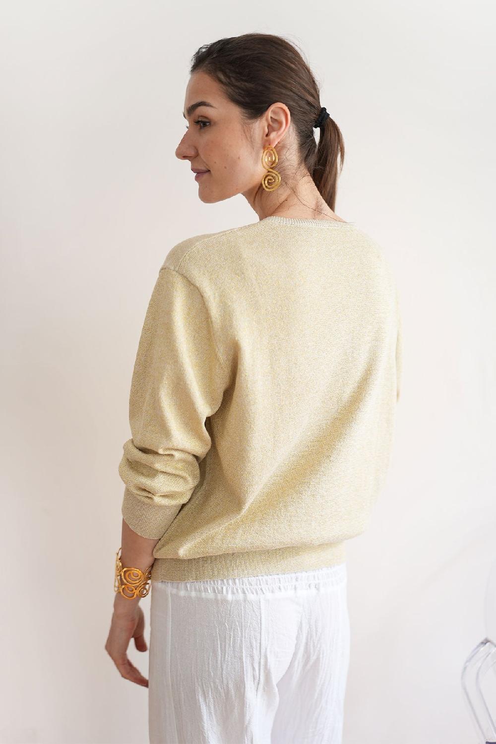 Debbie Katz Wander Beige Lurex