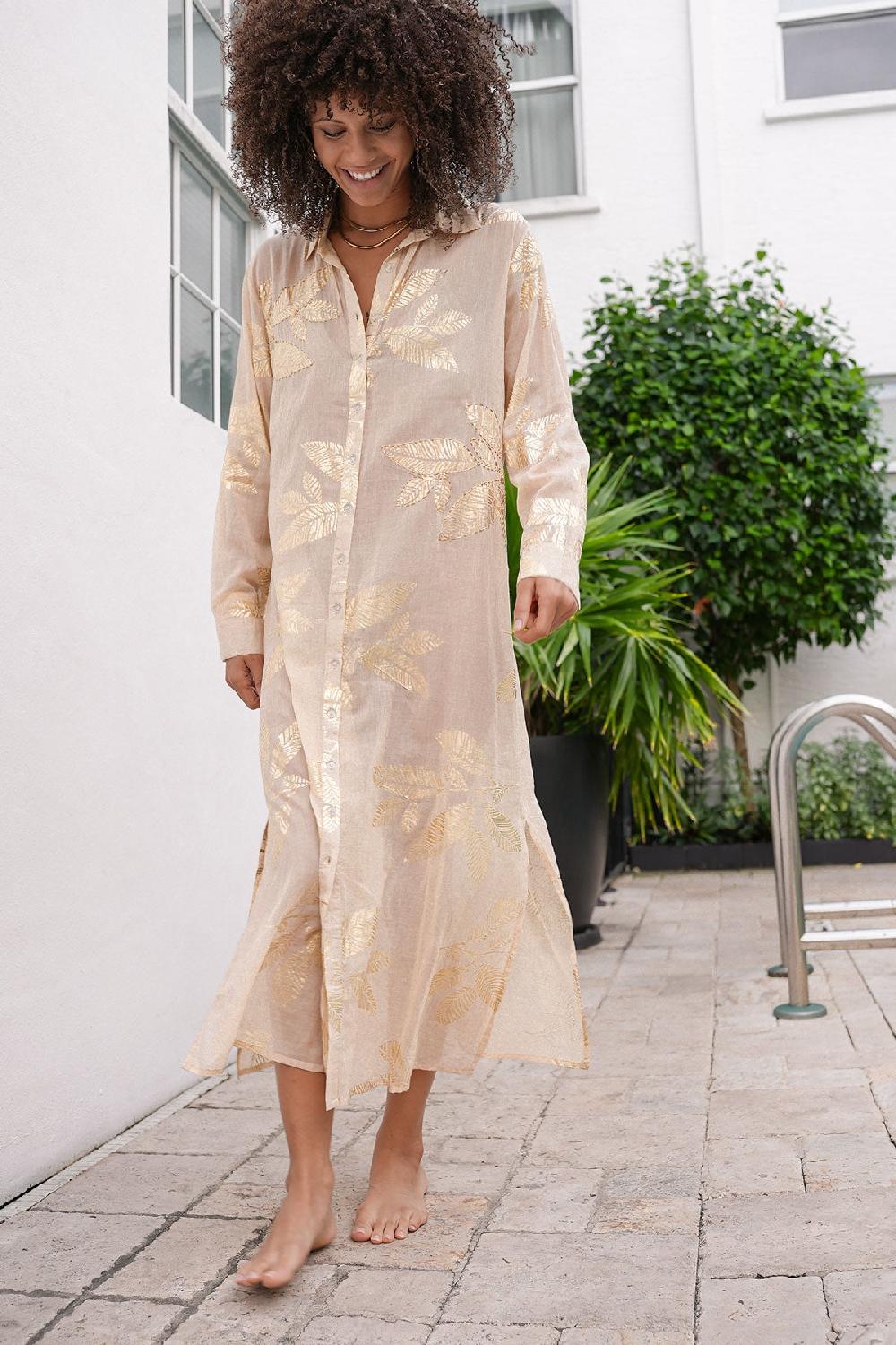 Debbie Katz Zilly Dress Taupe