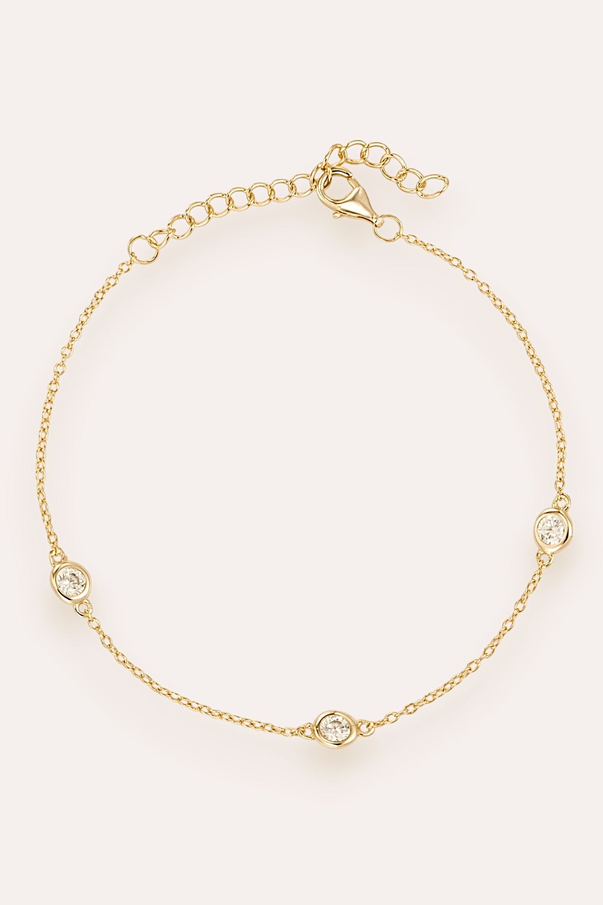 debbie katz Zoe Drop Bracelet (Gold)