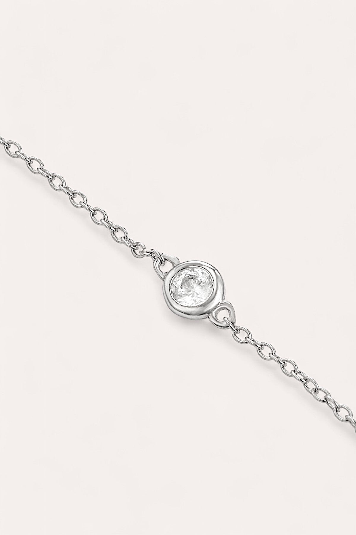 Debbie Katz Zoe Drop Bracelet (Silver)