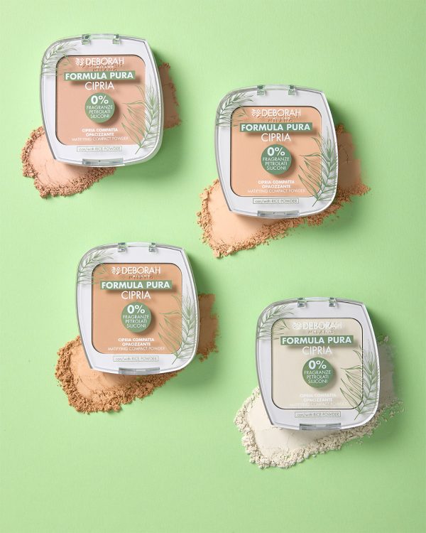 Deborah Milano Face Powder FORMULA PURA ORGANIC FACE POWDER