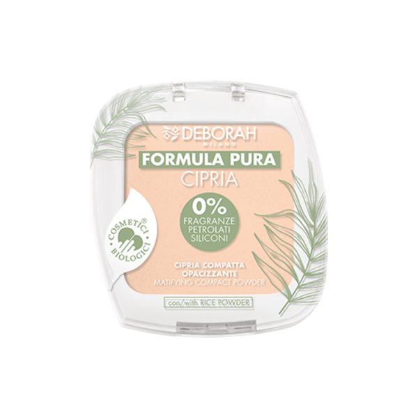deborah milano Face powder FORMULA PURA ORGANIC FACE POWDER