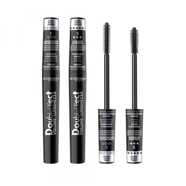 deborah milano Mascara DOUBLE EFFECT VOLUME&LENGTH MASCARA