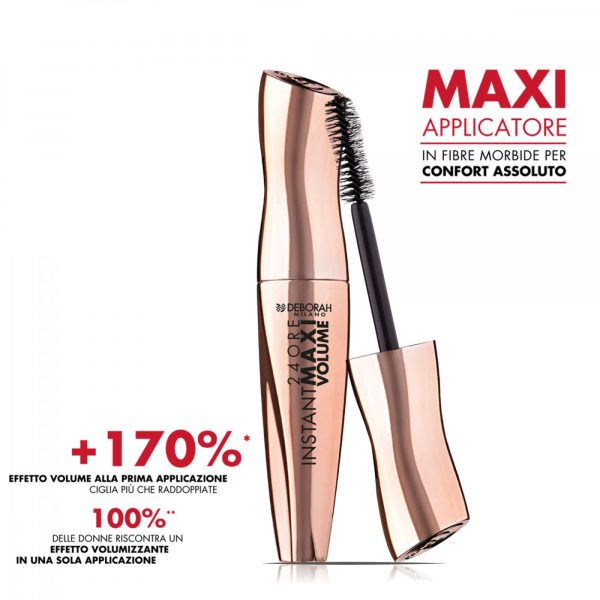 Deborah Milano Mascara MASCARA 24ORE INSTANT MAXI VOLUME SPECIAL INGREDIENT