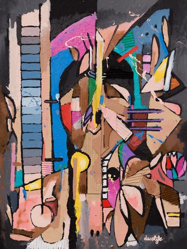 decolife Self portrait with cardboard