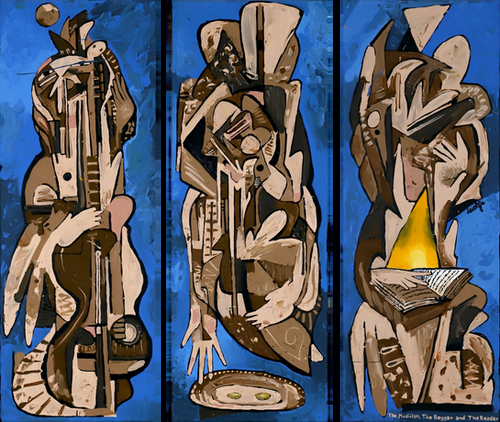 decolife The Musician The Beggar and The Reader