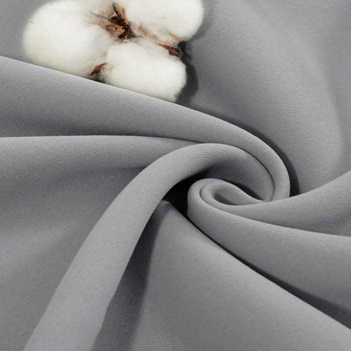 Deconovo Aspasia Custom Cotton Blend Blackout Curtains