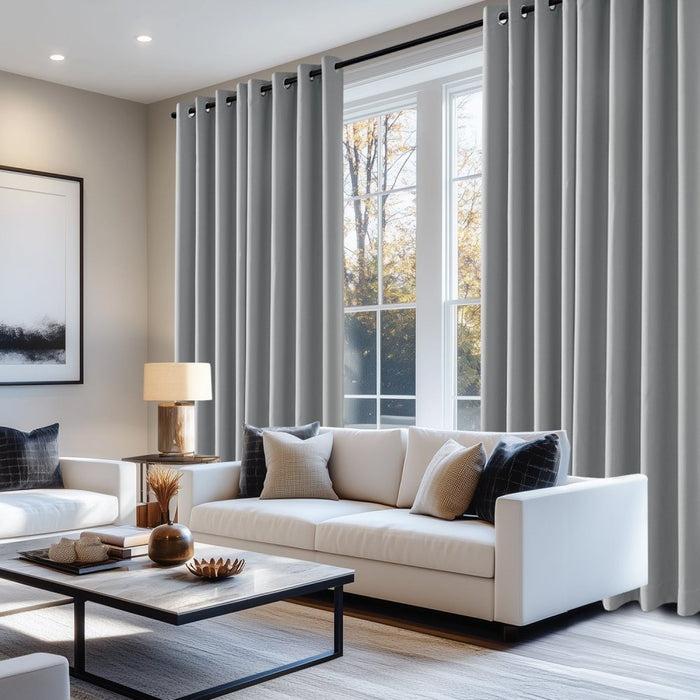 Deconovo Aspasia Custom Cotton Blend Blackout Curtains